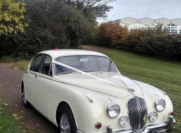 Classic Jaguar MK2 for weddings in Southend on Sea